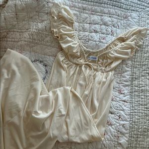 Vintage Baby Yellow Nightgown